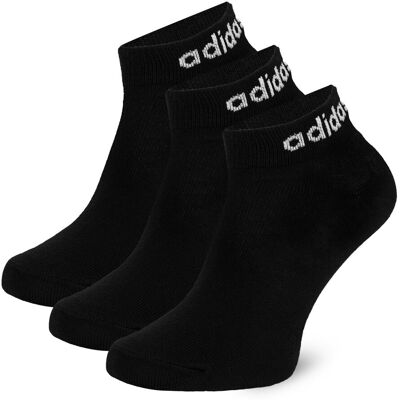 Kurze Socken adidas C-IC1305 3-PACK Schwarz 40_42 female Kurze Socken adidas C-IC1305 3-PACK Schwarz 40_42 female