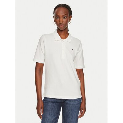 Tommy Hilfiger Poloshirt 1985 WW0WW43224 Écru Regular Fit M female Tommy Hilfiger Poloshirt 1985 WW0WW43224 Écru Regular Fit M female