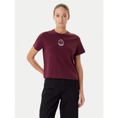Vero Moda T-Shirt Sara 10311633 Violett Regular Fit S female Vero Moda T-Shirt Sara 10311633 Violett Regular Fit S female