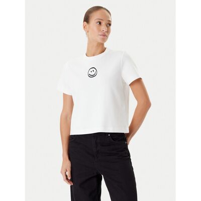 Vero Moda T-Shirt Sara 10311633 Weiß Regular Fit M female Vero Moda T-Shirt Sara 10311633 Weiß Regular Fit M female