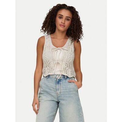ONLY Top Lizzy 15343882 Beige Regular Fit S female ONLY Top Lizzy 15343882 Beige Regular Fit S female