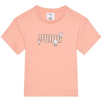 PUMA - PUMA x HELLO KITTY Relaxed Graphic Tee - Rosa - Tee PUMA - PUMA x HELLO KITTY Relaxed Graphic Tee - Rosa - Tee
