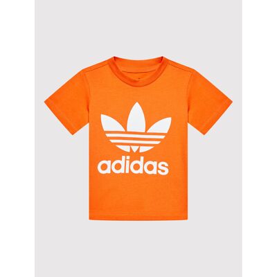 adidas HK7514 Orange Regular Fit T-Shirt adidas HK7514 Orange Regular Fit T-Shirt