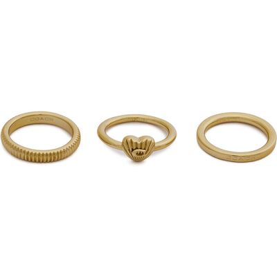 Ring Coach 37527627 Goldfarben 7 female Ring Coach 37527627 Goldfarben 7 female