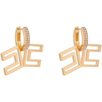 Ohrringe Elisabetta Franchi OR-31A-61E2-V240 Goldfarben NOSIZE female Ohrringe Elisabetta Franchi OR-31A-61E2-V240 Goldfarben NOSIZE female