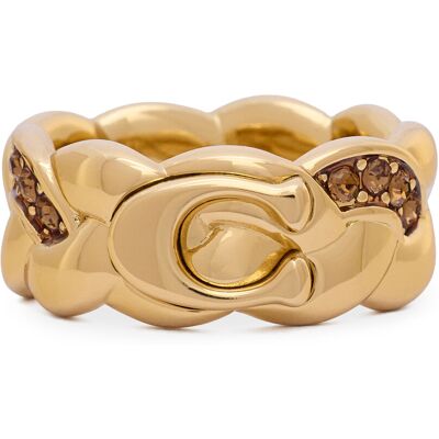 Ring Coach 37557607 GLD710 Goldfarben 7 female Ring Coach 37557607 GLD710 Goldfarben 7 female