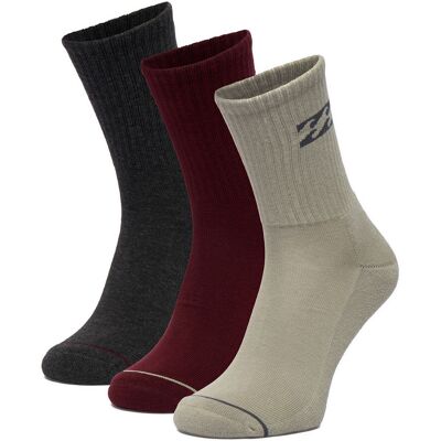 Lange Socken Billabong CEO_BR_BILLA_3061_W_AW25 (3 PACK) Bunt 35_38 unisex Lange Socken Billabong CEO_BR_BILLA_3061_W_AW25 (3 PACK) Bunt 35_38 unisex