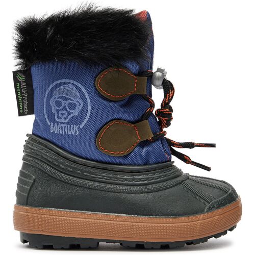 Schneeschuhe Boatilus Nippy 02 Sint. Leather Boot NN02 VAR.43PR Grün 24_25 unisex