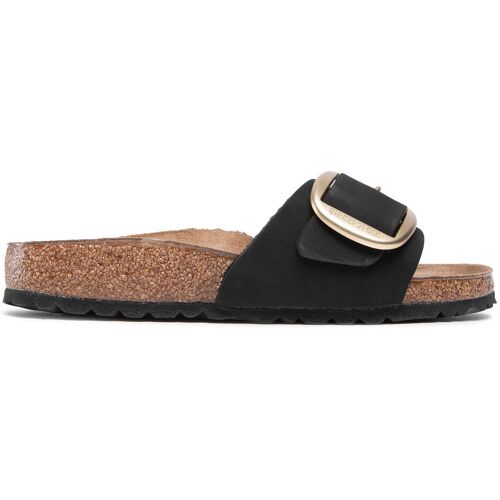 Pantoletten Birkenstock Madrid Big Buckle 1023373 Schwarz 36 female