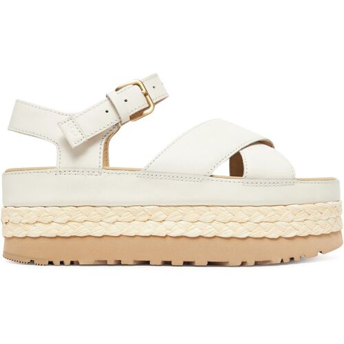 Sandalen Ugg W Aubrey Ankle Strap 1169650 Écru 39 female