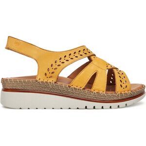 Sandalen Manitu 910278 Gelb 39 female Sandalen Manitu 910278 Gelb 39 female