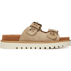 Pantoletten Mustang 1461-711 Beige 40 female Pantoletten Mustang 1461-711 Beige 40 female