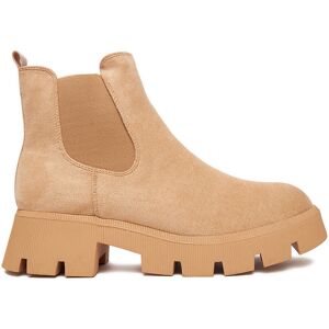 Klassische Stiefeletten DeeZee Y8141-3 Beige 38 female Klassische Stiefeletten DeeZee Y8141-3 Beige 38 female