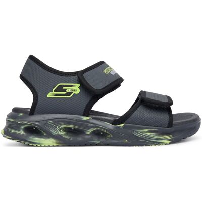 Sandalen Skechers Sola Glow Sandal 407032L/CCBK Grau 34 male Sandalen Skechers Sola Glow Sandal 407032L/CCBK Grau 34 male