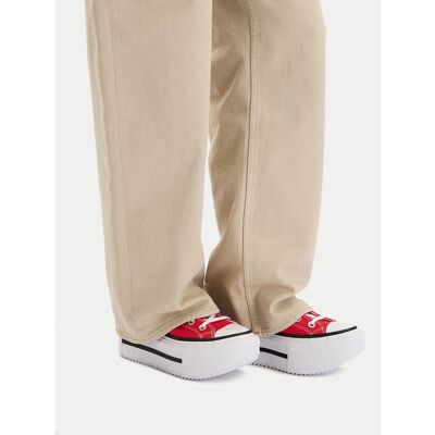 Sneakers aus Stoff Converse Chuck Taylor All Star Lift Double Stack A15542C Rot 40 female Sneakers aus Stoff Converse Chuck Taylor All Star Lift Double Stack A15542C Rot 40 female