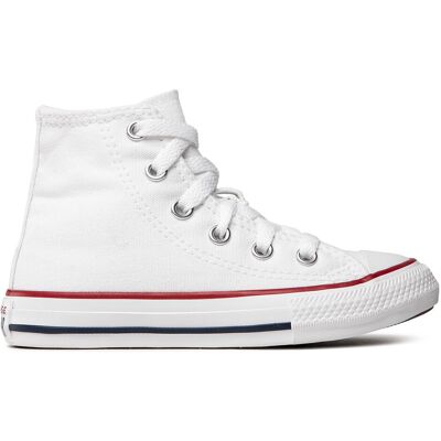 Sneakers aus Stoff Converse Chuck Taylor All Star Hi 3J253 Weiß 28_5 unisex Sneakers aus Stoff Converse Chuck Taylor All Star Hi 3J253 Weiß 28_5 unisex