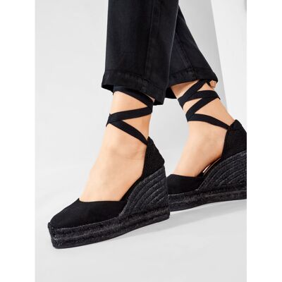 Espadrilles Castañer Carina C/8ED/001 020966-100 Schwarz 41 female Espadrilles Castañer Carina C/8ED/001 020966-100 Schwarz 41 female