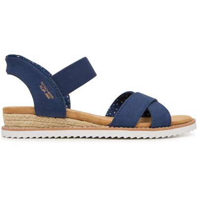 Sandalen Skechers BOBS Desert Kiss - Golden Lily 114418/NVY Dunkelblau 40 female Sandalen Skechers BOBS Desert Kiss - Golden Lily 114418/NVY Dunkelblau 40 female