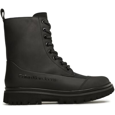 Schnürschuhe Calvin Klein Jeans Chunky Combat Laceup Boot Rub YW0YW01066 Schwarz 37 female Schnürschuhe Calvin Klein Jeans Chunky Combat Laceup Boot Rub YW0YW01066 Schwarz 37 female