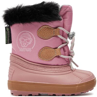 Schneeschuhe Boatilus Nippy 02 Sint. Leather Boot NN02 VAR.42MR Rosa 24_25 female Schneeschuhe Boatilus Nippy 02 Sint. Leather Boot NN02 VAR.42MR Rosa 24_25 female