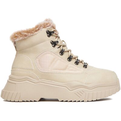 Schnürschuhe DeeZee HX24021-1 Beige 36 female Schnürschuhe DeeZee HX24021-1 Beige 36 female