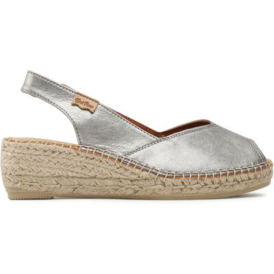Espadrilles Toni Pons Bernia-P Silberfarben 39 female Espadrilles Toni Pons Bernia-P Silberfarben 39 female