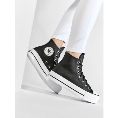 Sneakers aus Stoff Converse Chuck Taylor All Star Lift Clean Hi 561675C Schwarz 37_5 female Sneakers aus Stoff Converse Chuck Taylor All Star Lift Clean Hi 561675C Schwarz 37_5 female