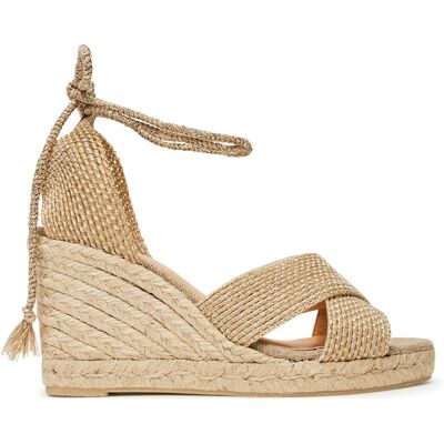 Espadrilles Castañer Becca/8/256 025534 Beige 38 female Espadrilles Castañer Becca/8/256 025534 Beige 38 female