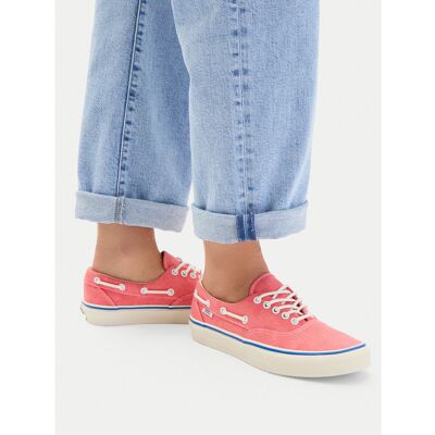 Sneakers aus Stoff Vans Authentic Boat Shoe VN000Z0XGWS1 Korallenfarben 35 unisex Sneakers aus Stoff Vans Authentic Boat Shoe VN000Z0XGWS1 Korallenfarben 35 unisex