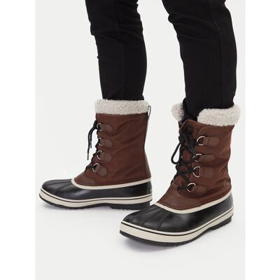 Schneeschuhe Sorel 1964 Pac Nylon Boot Wp 2114071256 Braun 46 male Schneeschuhe Sorel 1964 Pac Nylon Boot Wp 2114071256 Braun 46 male