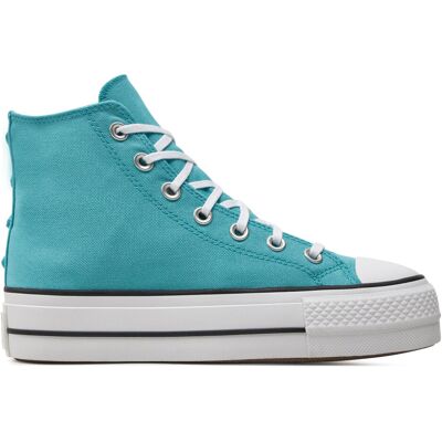 Sneakers aus Stoff Converse Chuck Taylor All Star Lift Platform Stars A06492C Türkisfarben 36_5 female Sneakers aus Stoff Converse Chuck Taylor All Star Lift Platform Stars A06492C Türkisfarben 36_5 female
