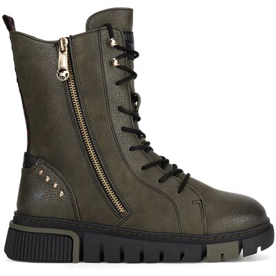 Schnürschuhe Mustang 1502-502 Khakifarben 36 female Schnürschuhe Mustang 1502-502 Khakifarben 36 female