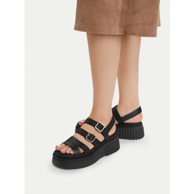 Sandalen Clarks Evamar Strap 26185888 Schwarz 37 female Sandalen Clarks Evamar Strap 26185888 Schwarz 37 female