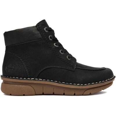 Schnürschuhe Rieker 73303-00 Schwarz 38 female Schnürschuhe Rieker 73303-00 Schwarz 38 female
