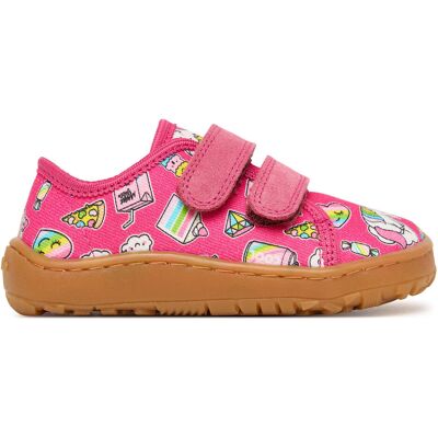Hausschuhe Froddo Barefoot Canvas G1700440-10 M Rosa 21 female Hausschuhe Froddo Barefoot Canvas G1700440-10 M Rosa 21 female