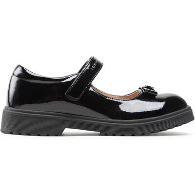 Halbschuhe Tommy Hilfiger Ballerina T3A3-32580-0774 S Schwarz 35 female Halbschuhe Tommy Hilfiger Ballerina T3A3-32580-0774 S Schwarz 35 female