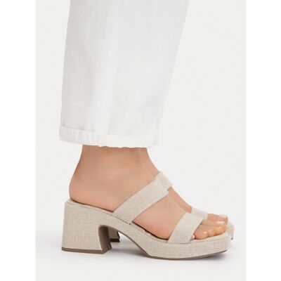 Pantoletten DeeZee CEO-YLD-H9004 Beige 40 female Pantoletten DeeZee CEO-YLD-H9004 Beige 40 female
