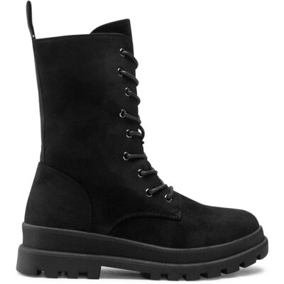 Schnürstiefeletten DeeZee CS5591-06 Schwarz 34 female Schnürstiefeletten DeeZee CS5591-06 Schwarz 34 female