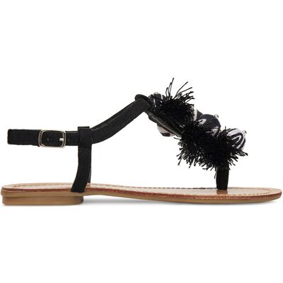Sandalen DeeZee F103-100 Schwarz 39 female Sandalen DeeZee F103-100 Schwarz 39 female