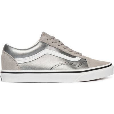Sneakers aus Stoff Vans Old Skool VN000D2VSLV1 Silberfarben 36 female Sneakers aus Stoff Vans Old Skool VN000D2VSLV1 Silberfarben 36 female