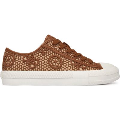 Sneakers aus Stoff Guess FLJCR2 FAP12 Hellbraun 41 female Sneakers aus Stoff Guess FLJCR2 FAP12 Hellbraun 41 female