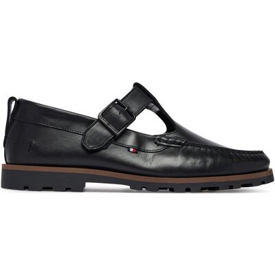 Halbschuhe Tommy Hilfiger Hilfiger Light Lth Buckle Loafer FM0FM05846 Schwarz 45 male Halbschuhe Tommy Hilfiger Hilfiger Light Lth Buckle Loafer FM0FM05846 Schwarz 45 male