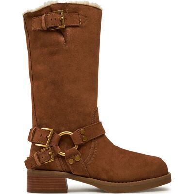 Klassische Stiefel MICHAEL Michael Kors Crosby 40F4CBFB6S Braun 40 female Klassische Stiefel MICHAEL Michael Kors Crosby 40F4CBFB6S Braun 40 female