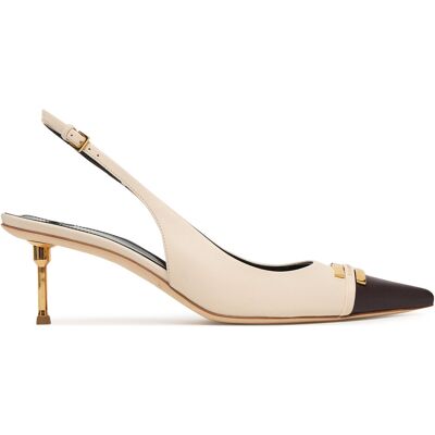 Pumps Elisabetta Franchi SA57L61E2 Écru 38 female Pumps Elisabetta Franchi SA57L61E2 Écru 38 female