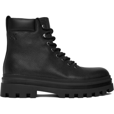 Schnürschuhe Calvin Klein Jeans Lugged Hiking Lace Up Lth YM0YM01336 Schwarz 44 male Schnürschuhe Calvin Klein Jeans Lugged Hiking Lace Up Lth YM0YM01336 Schwarz 44 male