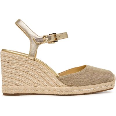 Espadrilles MICHAEL Michael Kors Kenzie Wedge 40S6KZMS3D Beige 39 female Espadrilles MICHAEL Michael Kors Kenzie Wedge 40S6KZMS3D Beige 39 female