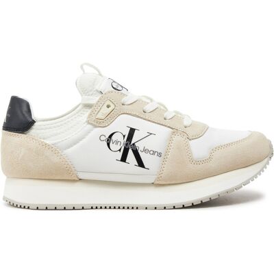 Sneakers Calvin Klein Jeans Runner Sock Laceup Ny-Lth Wn YW0YW00840 Weiß 37 female Sneakers Calvin Klein Jeans Runner Sock Laceup Ny-Lth Wn YW0YW00840 Weiß 37 female