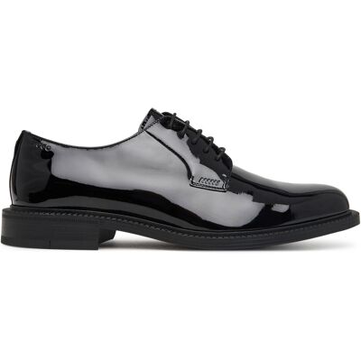 Halbschuhe HUGO Lysander 50573087 Schwarz 44 male Halbschuhe HUGO Lysander 50573087 Schwarz 44 male