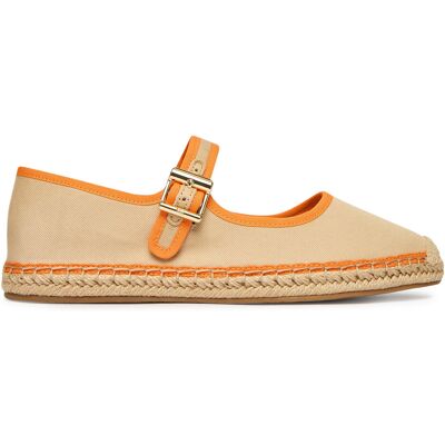 Espadrilles Tommy Hilfiger Buckle Maryjane Espadrille FW0FW09239 Beige 39 female Espadrilles Tommy Hilfiger Buckle Maryjane Espadrille FW0FW09239 Beige 39 female