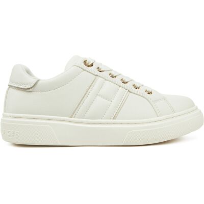 Sneakers Tommy Hilfiger Low Cut Lace-Up Sneaker T3A9-33745-1439 S Weiß 39 female Sneakers Tommy Hilfiger Low Cut Lace-Up Sneaker T3A9-33745-1439 S Weiß 39 female
